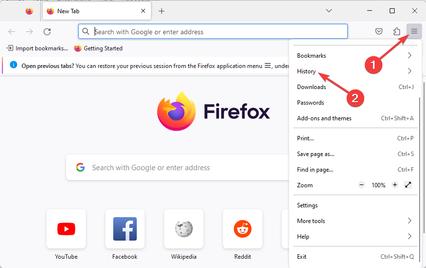 How to Clear browser cache and cookies in Firefox