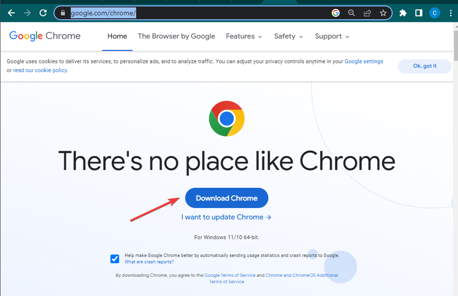 Reinstalling Google Chrome