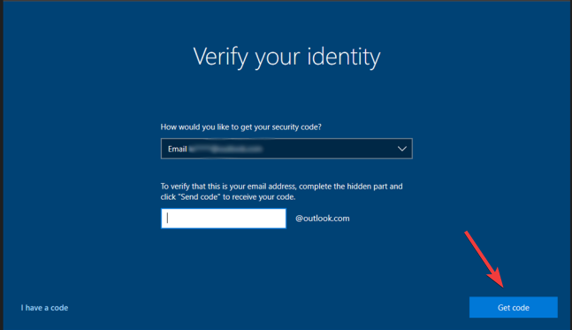 Verify your microsoft identity
