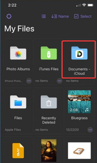download Documents by Readdle App from App store to download youtube video